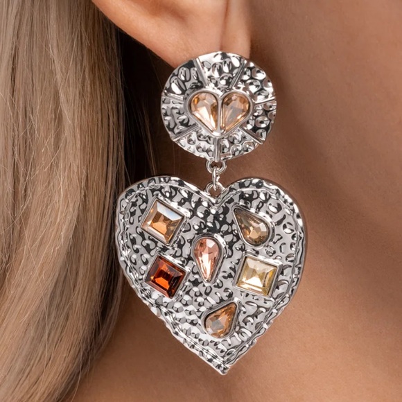 Paparazzi Jewelry - 🔥🤎🔥  “ANTIQUED ALLURE” BROWN EARRINGS ~ PAPARAZZI❗️🔥🤎🔥 STUNNING❗️